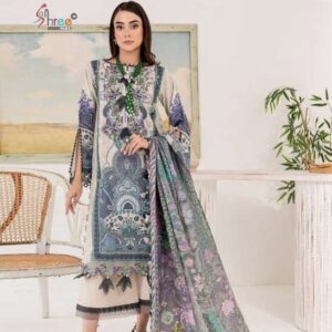 HIVE ART printed Pakistani cotton unstiched suit