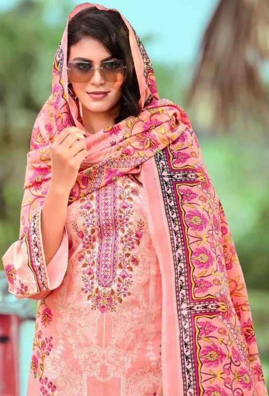 Hive Art Pakistani cotton semilawn - Image 2