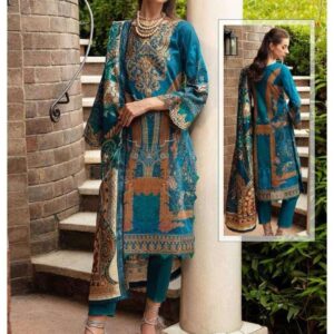 Hive LAWN pure cotton classic blue