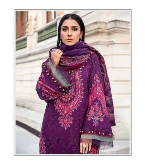 Hive Art grape coloured Pakistani wear