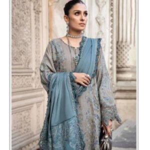 Hive Art hash and blue Pakistani suit