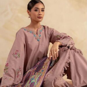Hive Art Pakistani semi lawn with simple print