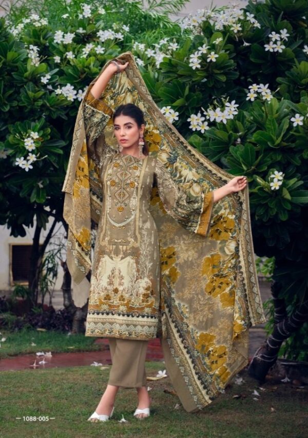 Hive Art printed Pakistani semilawn