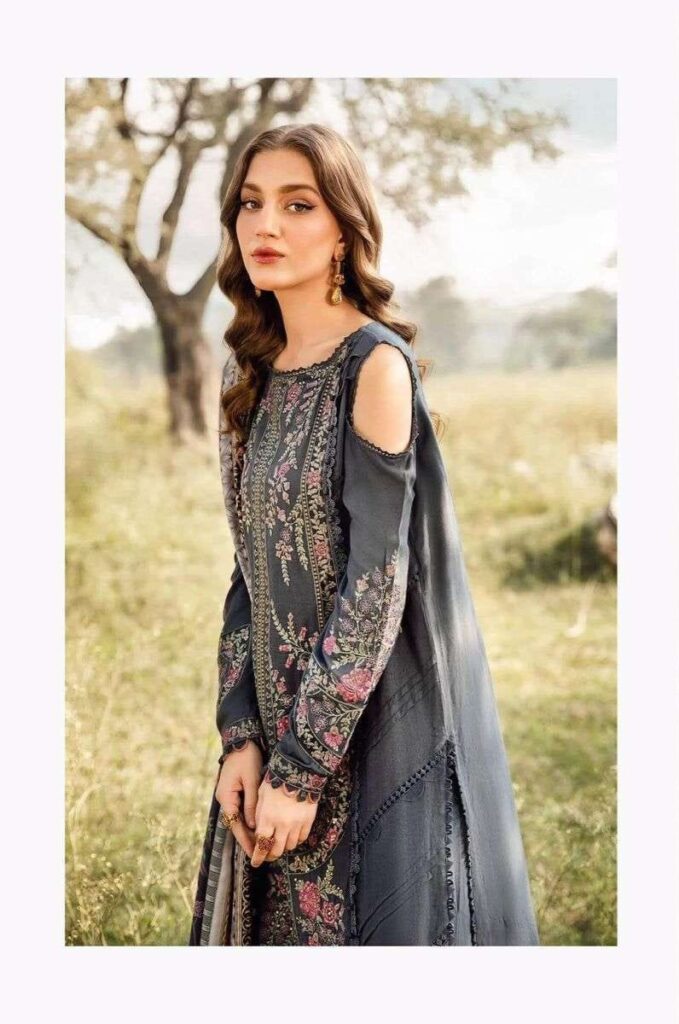 Hive Art printed Pakistani semilawn