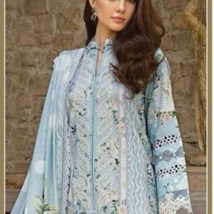 Hive Art sky blue pakistani semilawn